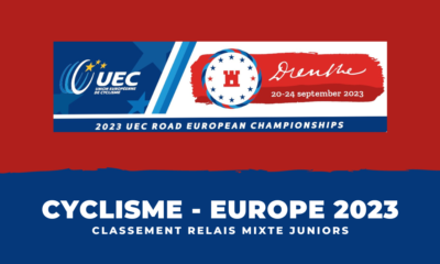 Cyclisme Championnats d'Europe 2023 - Classement Relais mixte Juniors