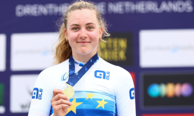 Cyclisme Championnats d'Europe 2023 Zoe Bäckstedt survole le contre-la-montre espoirs