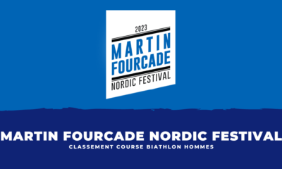 Martin Fourcade Nordic Festival - Classement course hommes Biathlon