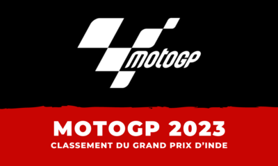 MotoGP - Classement du Grand Prix d'Inde 2023