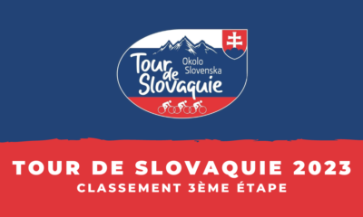 Tour de Slovaquie 2023 - Classement 3ème étape