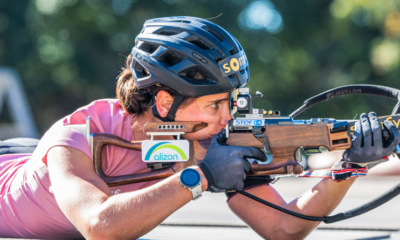 Biathlon Summer Tour Julia Simon championne de France de la poursuite