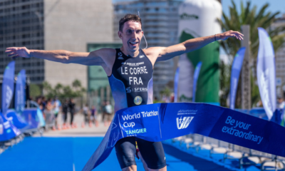 Coupe du monde de triathlon Pierre Le Corre s’impose à Tanger