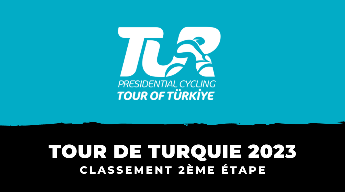 Tour de Turquie 2023 - Classement 2ème étape