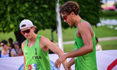 Beach-volley Arthur Canet et Téo Rotar dans le dernier carré aux Mondiaux U21