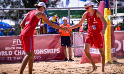 Beach-volley Arthur Canet et Téo Rotar passent en 8e de finale des Mondiaux U21