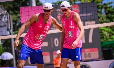 Beach-volley Direction les quarts pour Arthur Canet et Téo Rotar aux Mondiaux U21