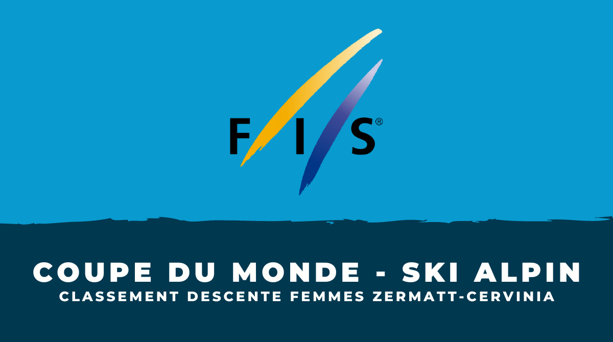 Classement Descente Zermatt-Cervinia femmes 2023