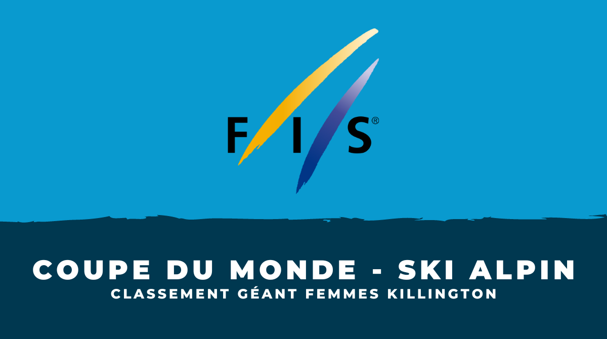 Classement Géant femmes Killington 2023