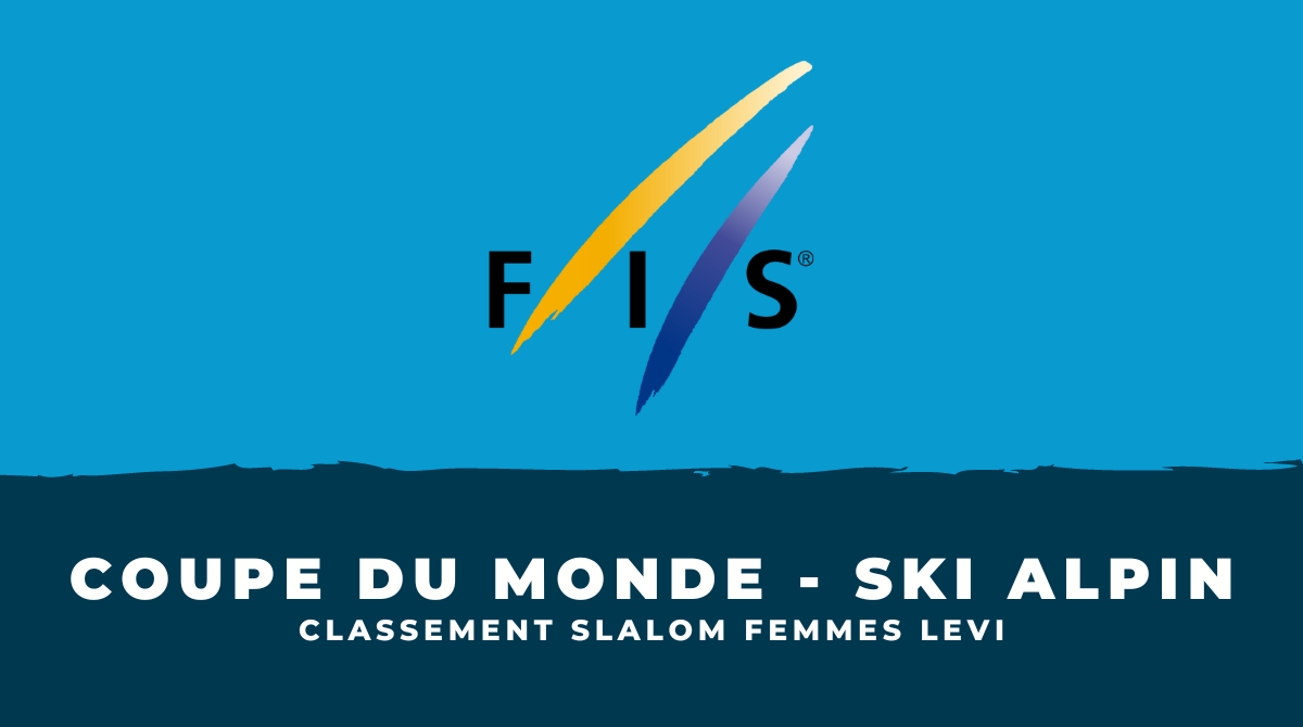 Classement Slalom Levi femmes 2023