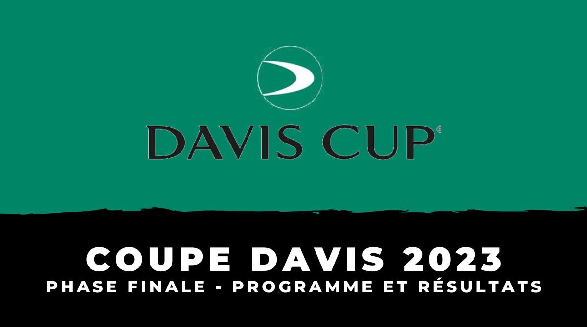Coupe Davis 2023 Phase finale - Programme, scores et résultats (1)