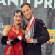 Danse latine : Charles-Guillaume Schmitt et Elena Salikhova vice-champions du monde