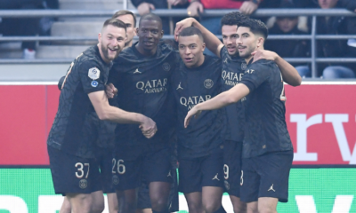 Ligue 1 (J12) Le Paris Saint-Germain s'impose largement à Reims et prend la tête du classement