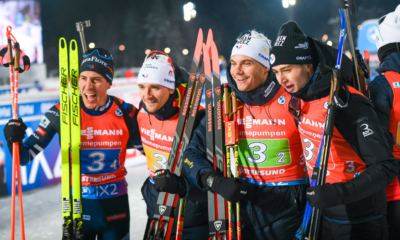 Ostersund Relais hommes Les Bleus deuxièmes derrière les intouchables Norvégiens