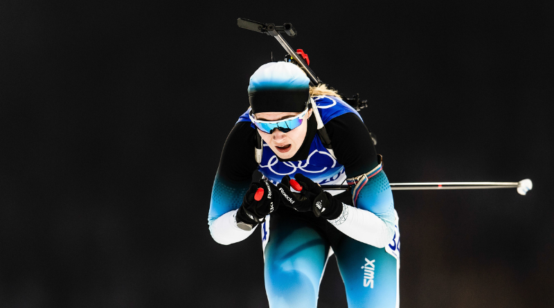 Ukaleq Astri Slettemark (Groenland), à l'occasion des JO de Pékin 2022