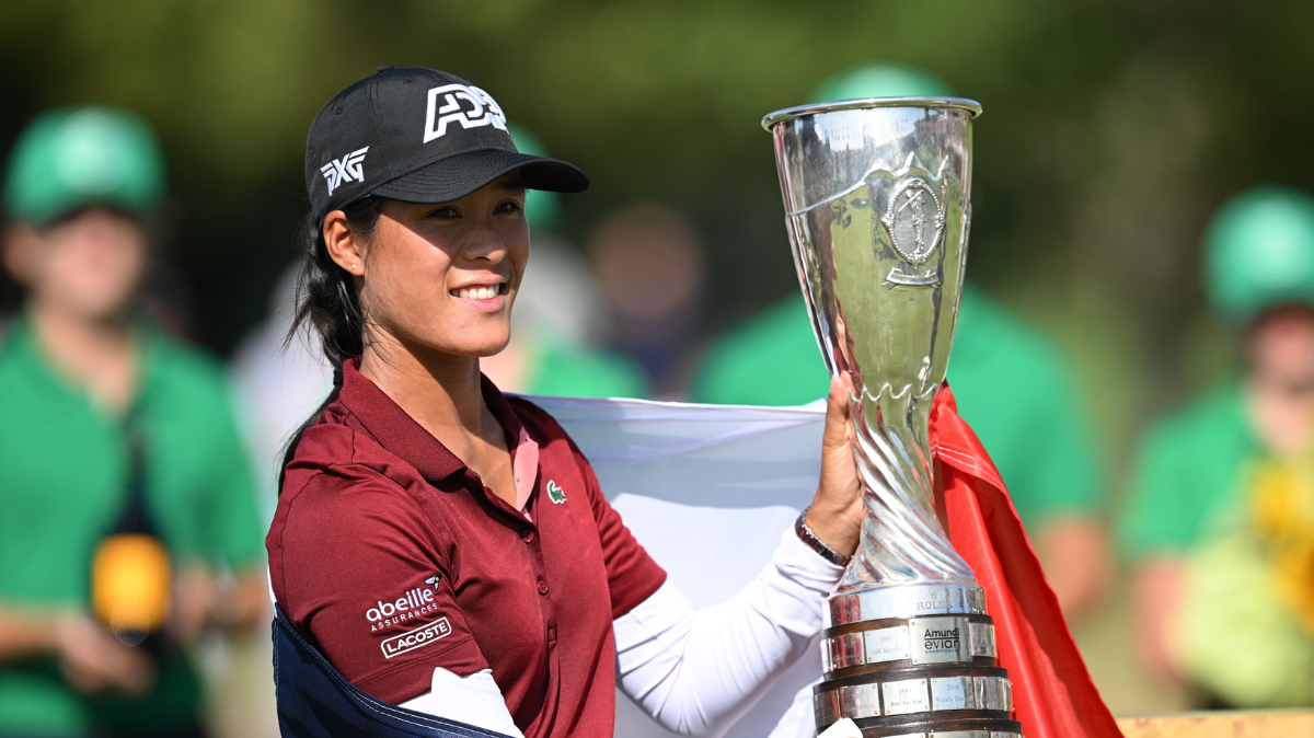 Céline Boutier, lauréate du Amundi Evian Championship