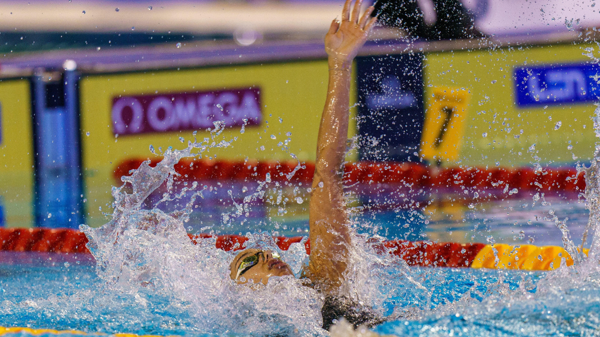 Euro petit bassin natation 2023 Mary-Ambre Moluh se pare de bronze sur 100 mètres dos