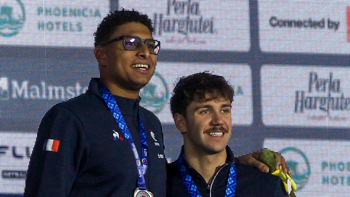 Euro petit bassin natation 2023 Mewen Tomac sacré sur 100 mètres dos, Yohann Ndoye-Brouard en argent !