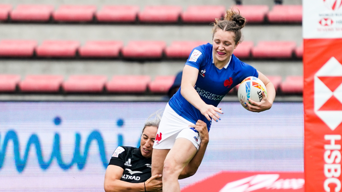HSBC SVNS Series 2023/2024 Les Bleues passent en demi-finales au Cap