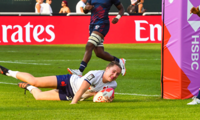 HSBC SVNS Series Les Bleues étouffent les Canadiennes et terminent troisièmes à Dubaï