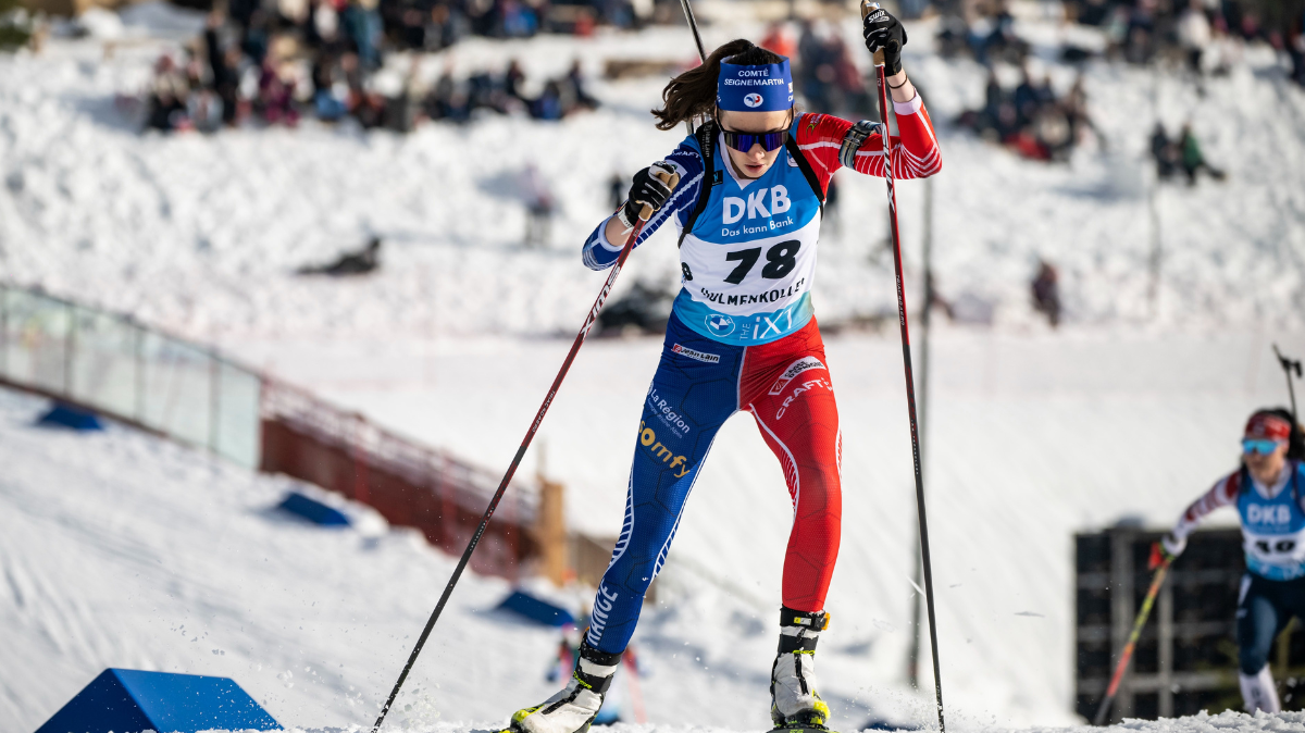 IBU Cup 20232024 Le relais mixte simple français termine deuxième à Kontiolahti