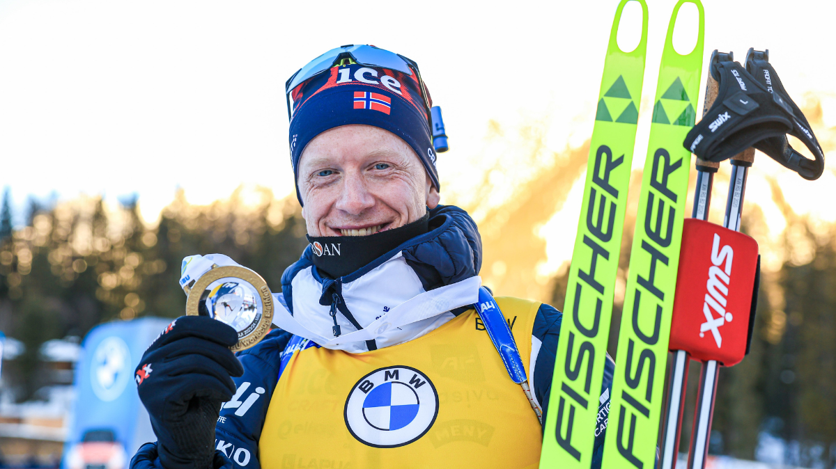 Mass start hommes Lenzerheide Johannes Boe consolide son dossard jaune devant Dale et Tarjei Boe (1)