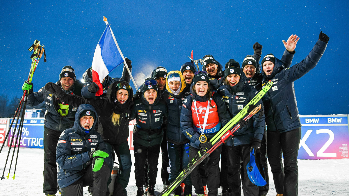 Östersund Poursuite femmes Lou Jeanmonnot s'impose et s'offre le doublé !