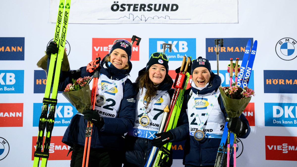 Ostersund Sprint femmes Première victoire pour Lou Jeanmonnot ! (1)