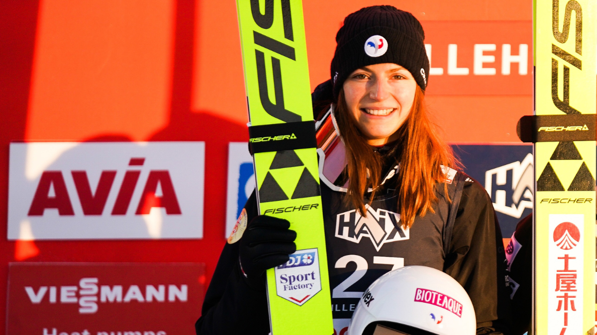 Saut à ski Joséphine Pagnier deuxième de la Coupe du monde de Lillehammer