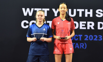 Tennis de table Léana Hochart et Nina Guo Zheng prennent le bronze en double aux Mondiaux jeunes