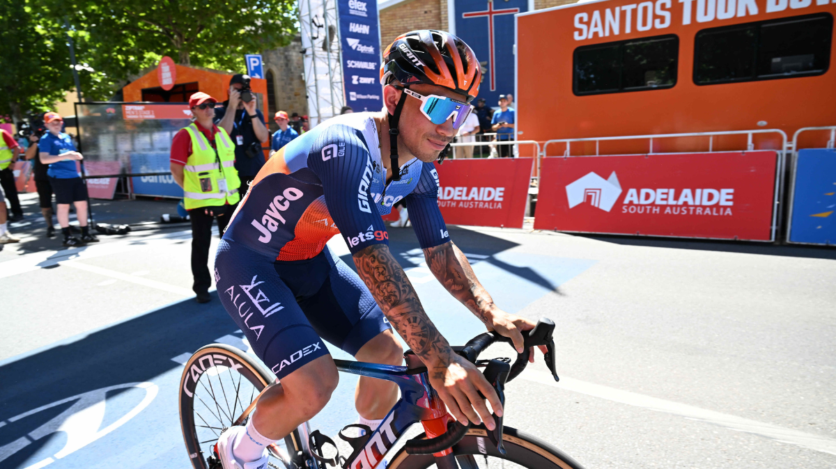 Caleb Ewan (Jayco-AlUla) n'a pas brillé sur le Tour Down Under