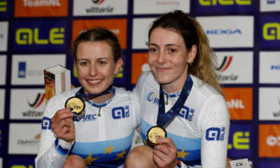 Championnats d'Europe Cyclisme sur piste Marion Borras et Valentine Fortin championnes d'Europe du Madison !