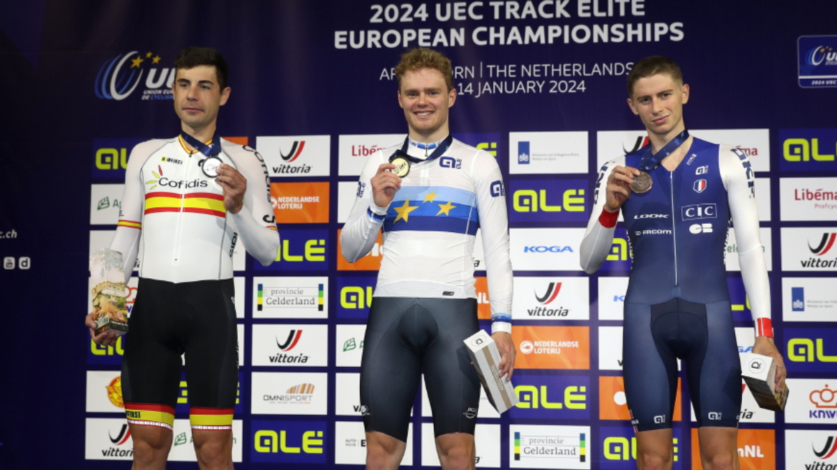 Championnats d'Europe Cyclisme sur piste Oscar Nilsson-Julien prend le bronze sur la course aux points (1)