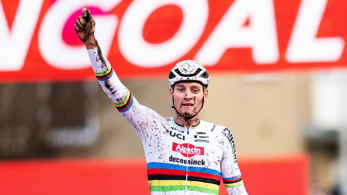 Coupe du monde de cyclo-cross Énième numéro de Mathieu van der Poel, vainqueur à Zonhoven (1)