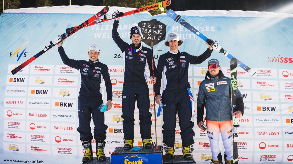 Coupe du monde de télémark Pluie de podiums pour les Bleus à Melchsee-Frutt