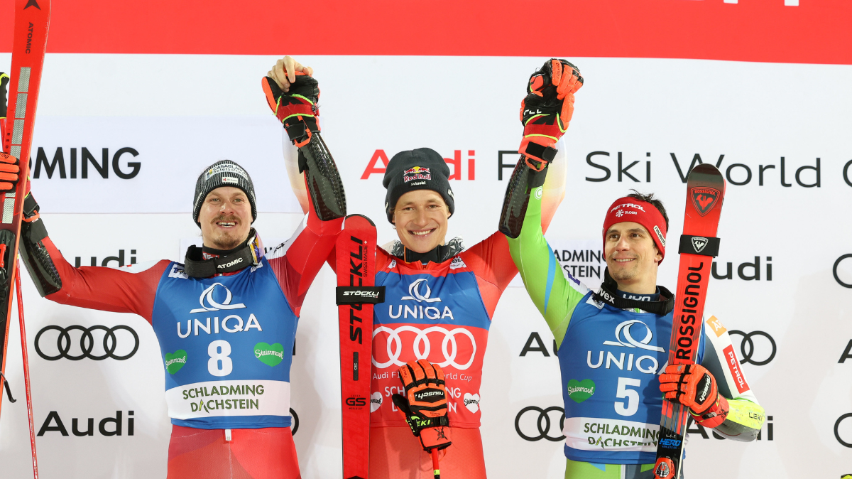 Géant de Schladming Marco Odermatt s'impose au prix d'une folle remontée !