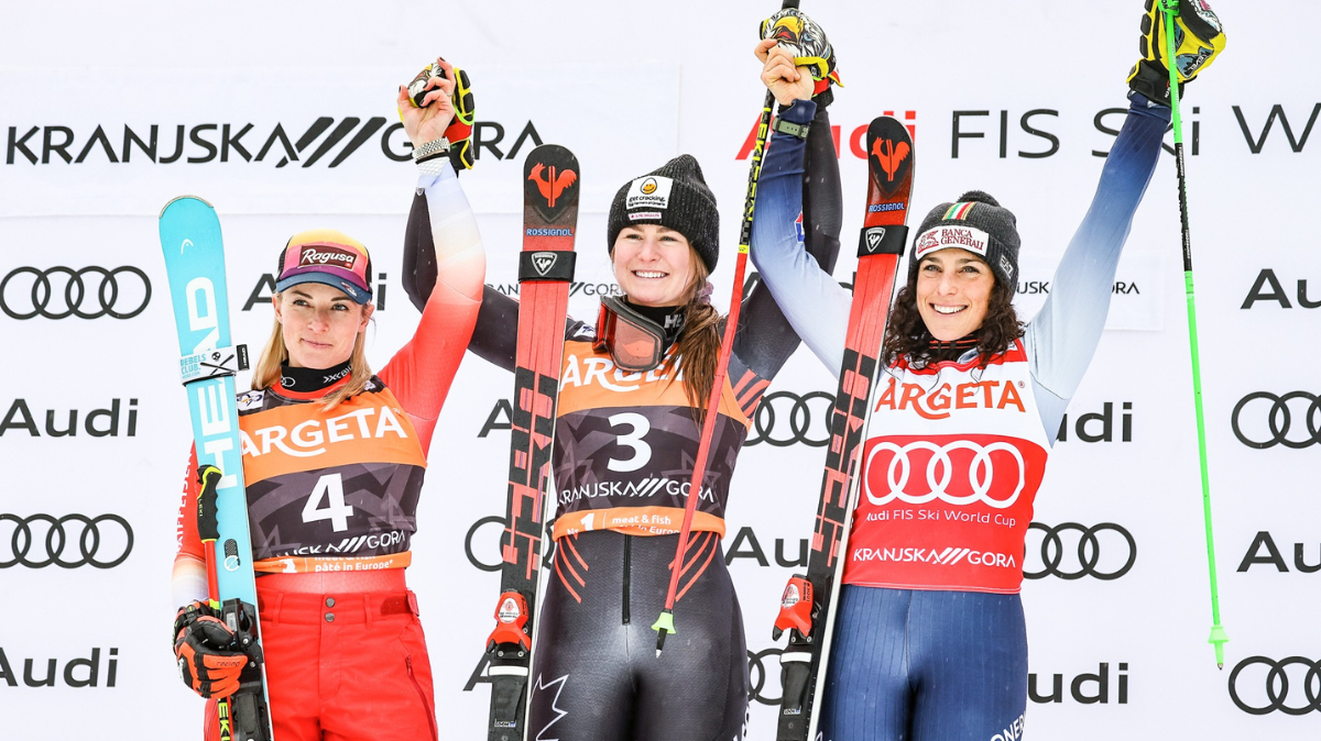 Géant femmes Kranjska Gora 2024 Étincelante, Valérie Grenier remet ça en Slovénie