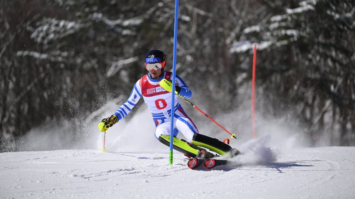 JOJ d'hiver Nash Huot-Marchand (ski alpin) et Romain Allemand (snowboard) en bronze