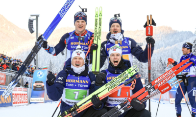 Relais hommes Ruhpolding 2024 La Norvège brille encore, la France 4ème (1)