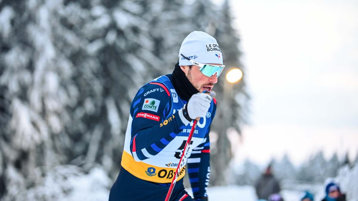 Ski de fond Lucas Chanavat deuxième du sprint de Goms