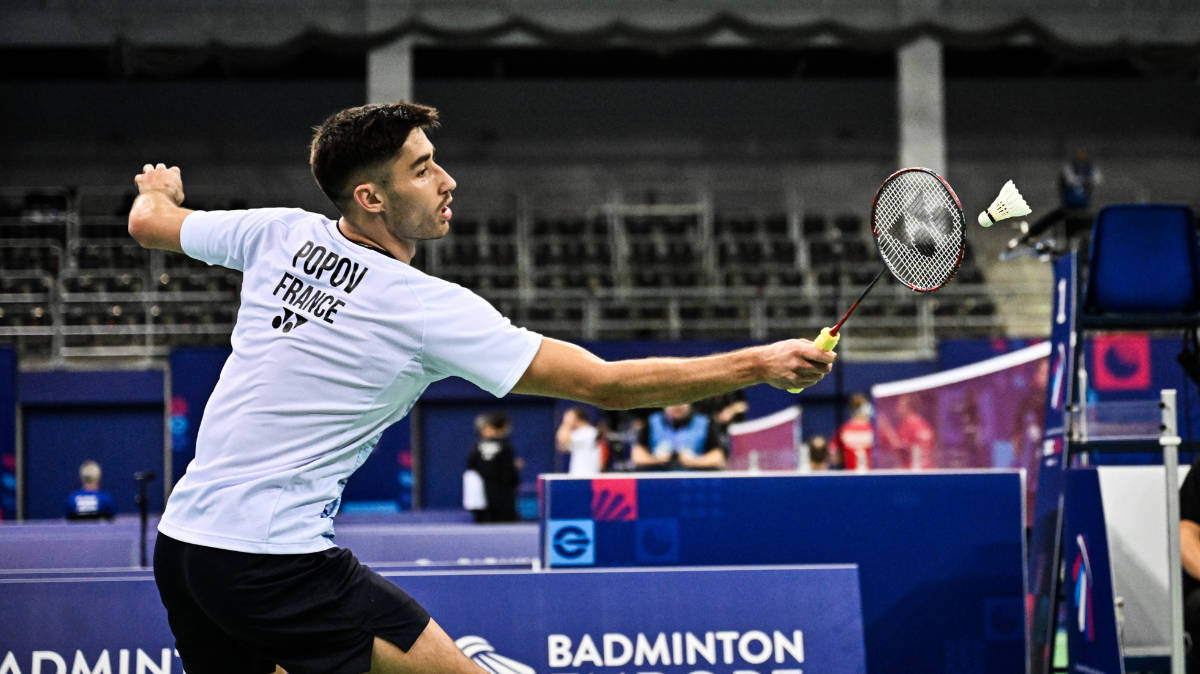 Badminton Euro par équipes 2024 Les Bleus sont restés concentrés face à l'Angleterre