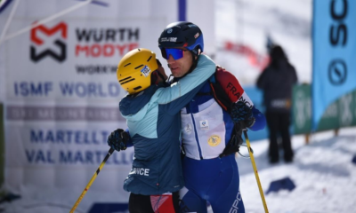 Coupe du monde Ski alpinisme : Axelle Gachet-Mollaret et Xavier Gachet sur le podium du relais mixte