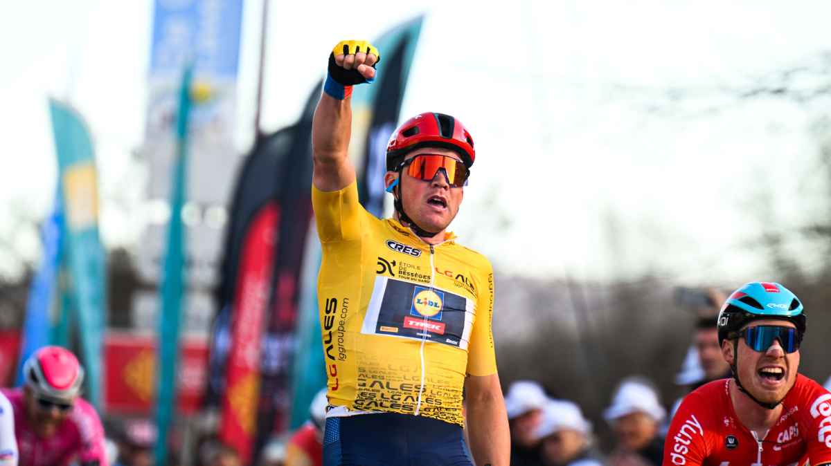 Étoile de Bessèges 2024 Mads Pedersen fait coup double sur la 3ème étape (1)