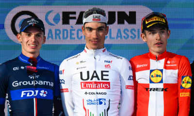Faun-Ardèche Classic 2024 Juan Ayuso s'impose devant Romain Grégoire (1)