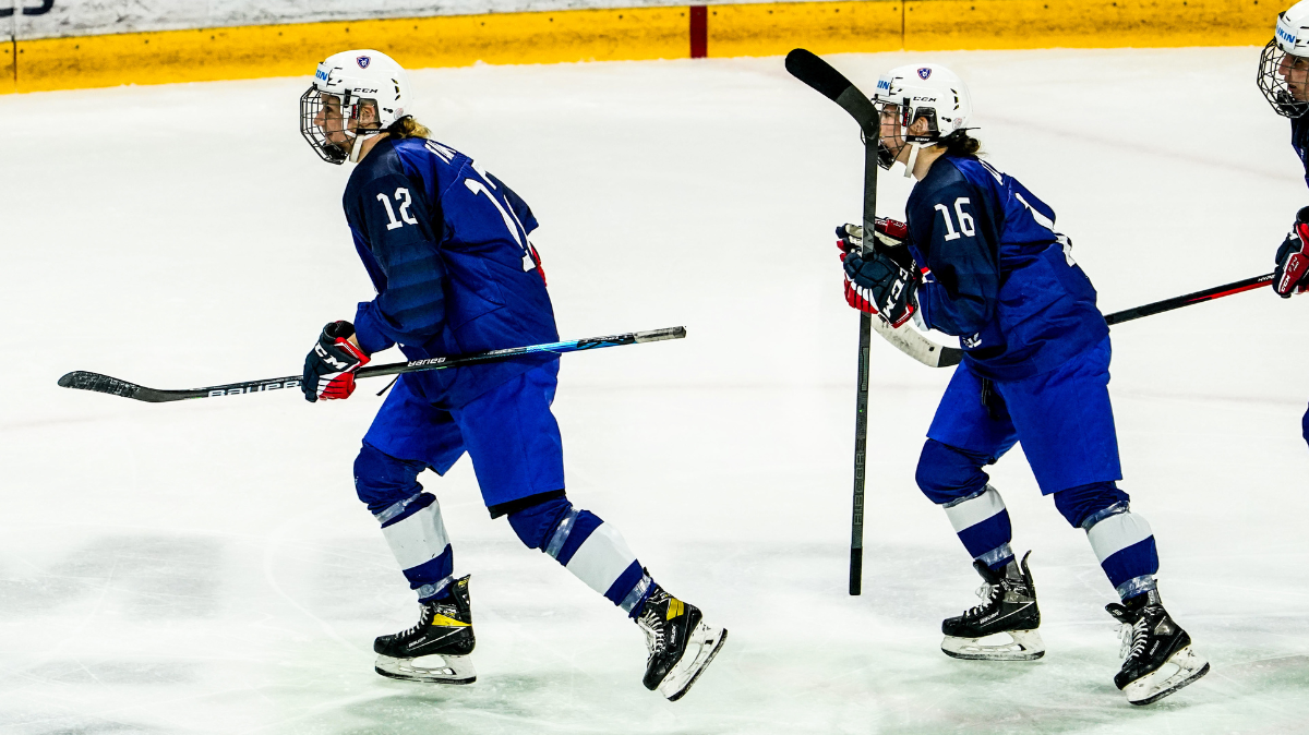 Hockey sur glace : Estelle Duvin – Clara Rozier, le duo tricolore qui cartonne en Europe