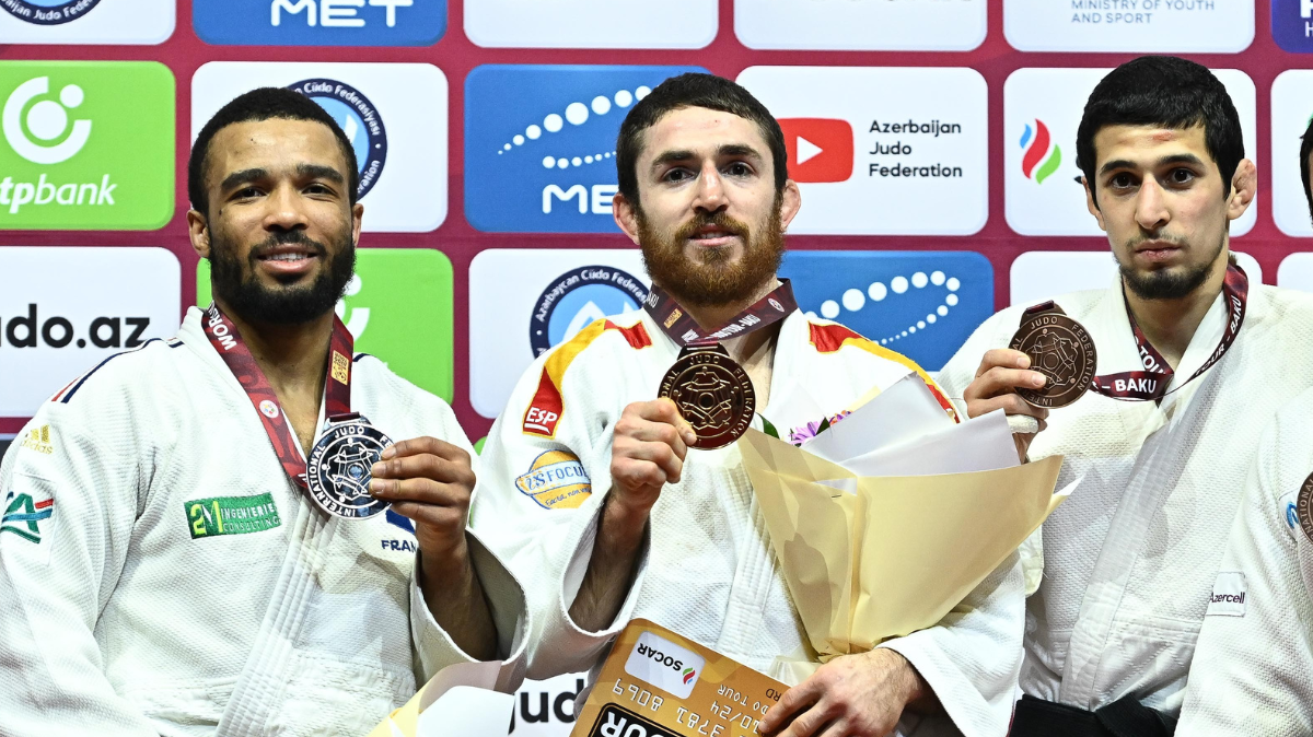 Judo Grand Slam de Bakou 2024 Première médaille en Grand Slam pour Daikii Bouba