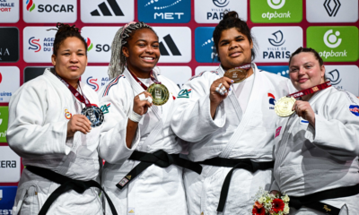 Judo Paris Grand Slam 2024 Romane Dicko en or (+78 kg), Léa Fontaine en bronze (1)