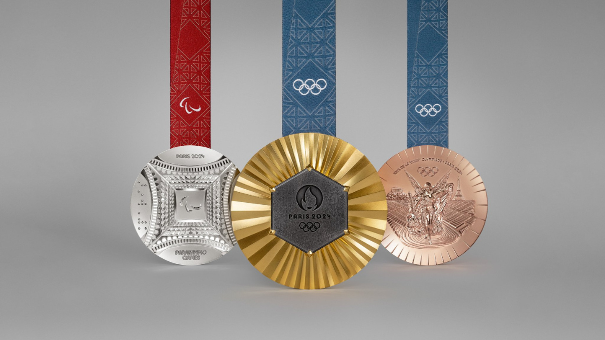 Les médailles des Jeux de Paris 2024 dévoilées