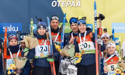 Mondiaux Biathlon JeunesJuniors La France en or sur le relais mixte U19