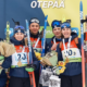 Mondiaux Biathlon JeunesJuniors La France en or sur le relais mixte U19